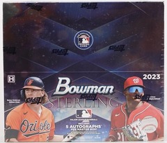 2023 Bowman Sterling MLB Baseball Hobby Box